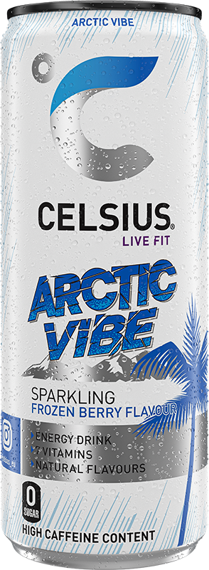 CELSIUS® ARCTIC VIBE™ Can Label